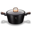 Berlinger Haus Casserole 28cm with Lid – Black Rose