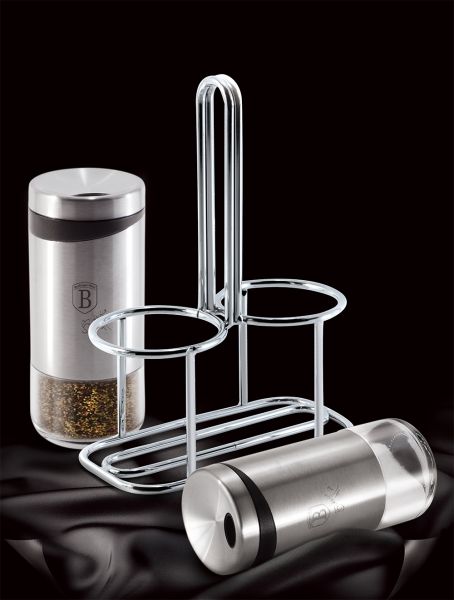 Berlinger Haus 3-Piece Spice Set – Durable Steel Design