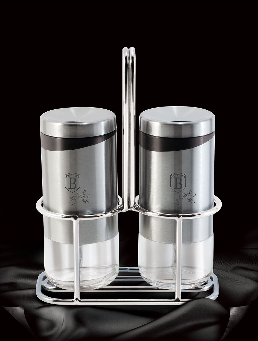 Berlinger Haus 3-Piece Spice Set – Durable Steel Design