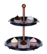 Berlinger Haus Black Rose 2-Tier Cake Stand – Elegant Serveware