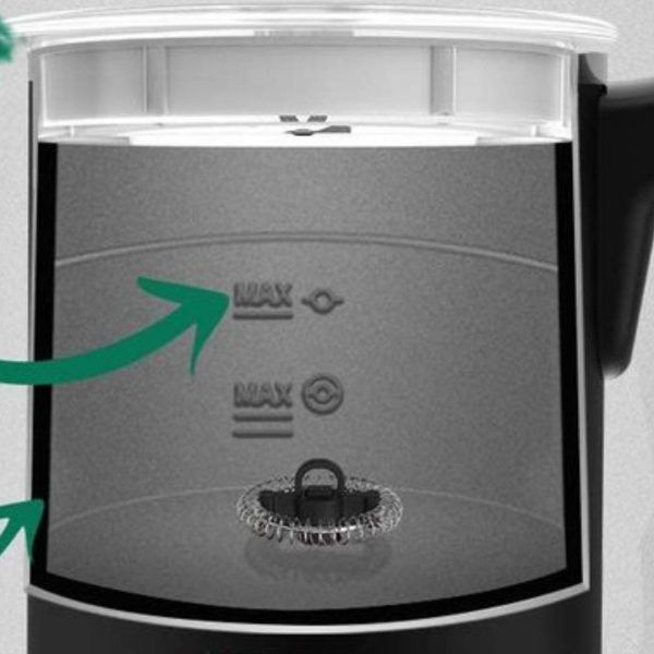 Berlinger Haus Milk Frother – Elegant Black Rose