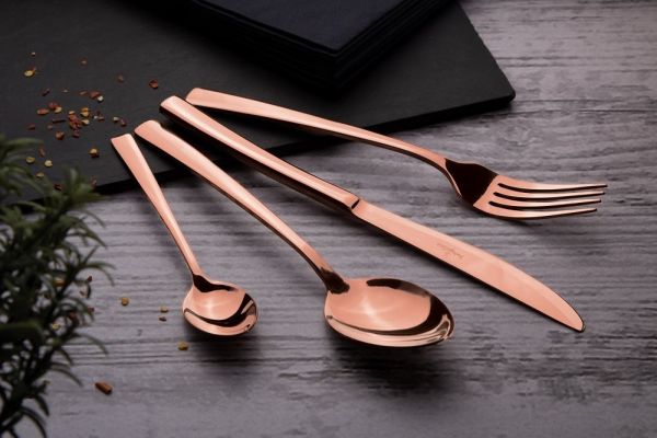 Berlinger Haus 24-Piece Cutlery Set - Rose Gold