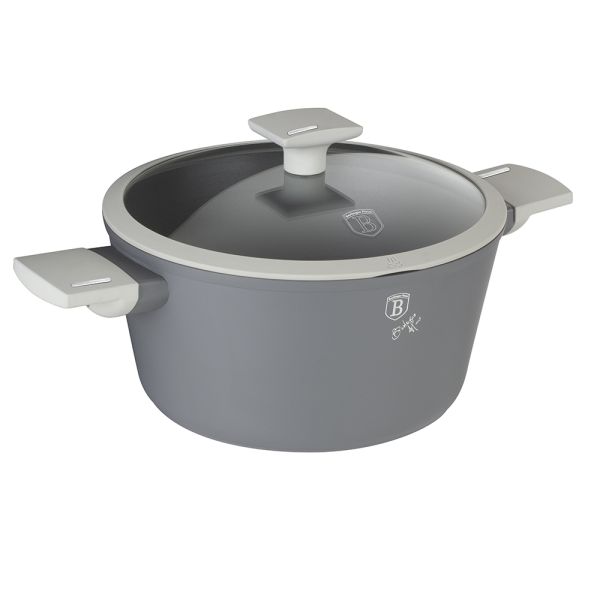 Berlinger Haus 20cm Casserole with Lid – Aspen Grey