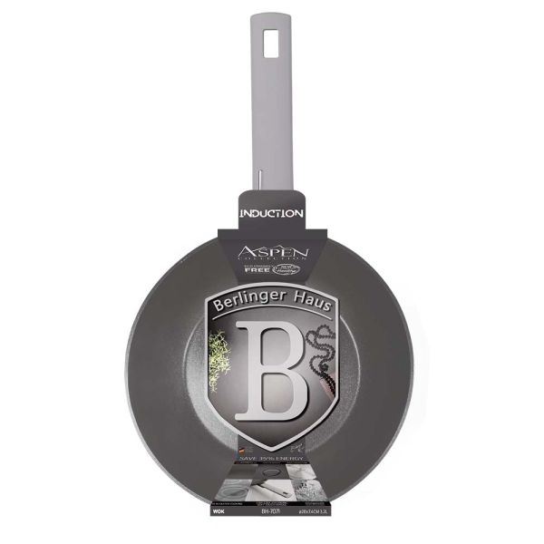 Berlinger Haus 28cm Deep Frypan – Aspen Grey