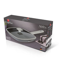 Berlinger Haus 28cm Grill Pan with Lid – Aspen Grey