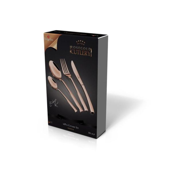 Berlinger Haus 16-Piece Cutlery Set – Rose Gold