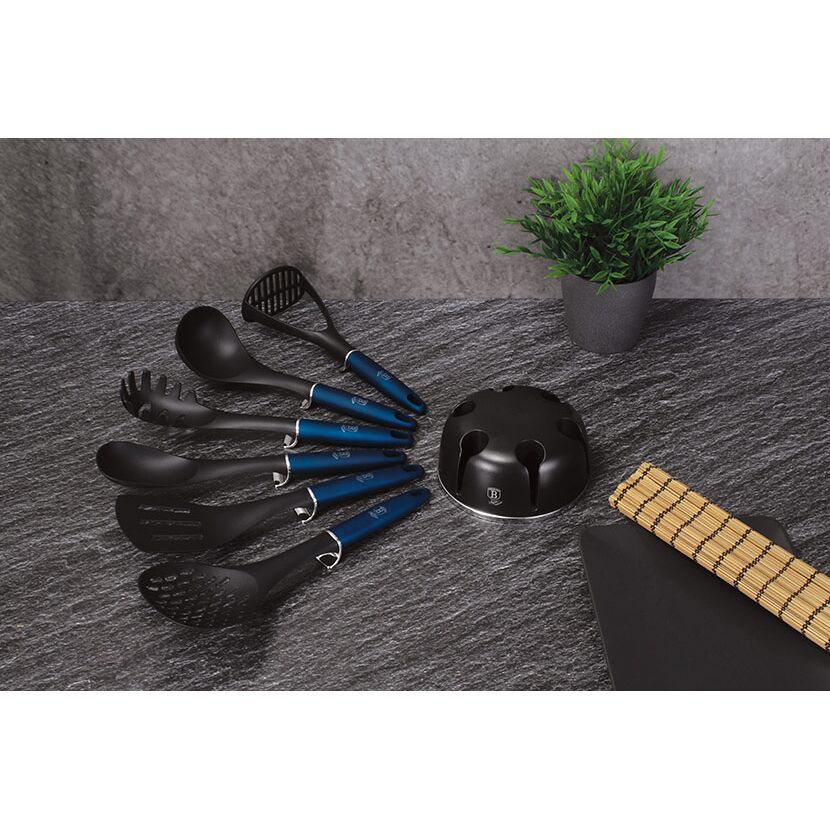 Berlinger Haus 7-Piece Kitchen Utensil Set – Aquamarine