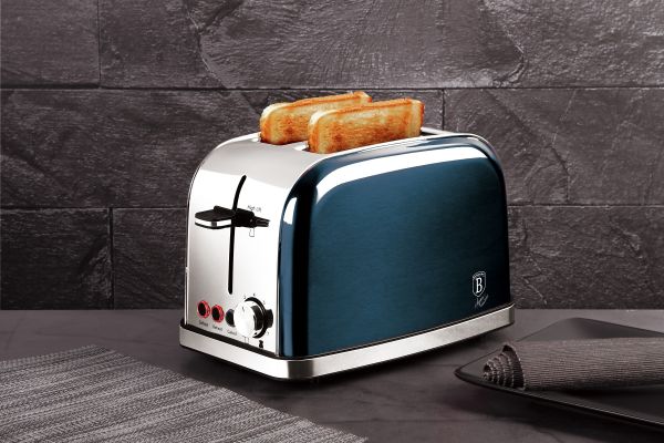 Berlinger Haus 2-Slice Toaster – Elegant Aquamarine