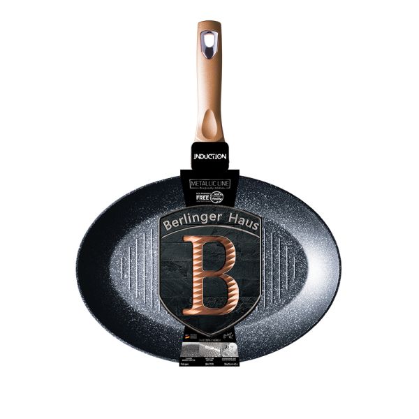 Berlinger Haus 35×25cm Fish Pan – Rose Gold