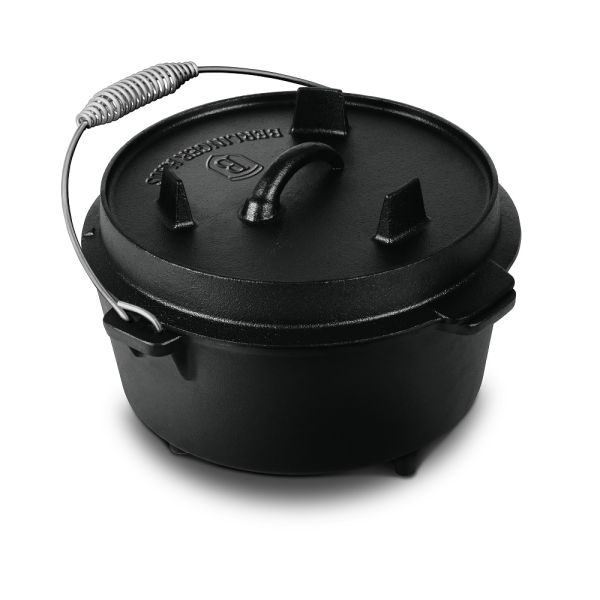 Berlinger Haus Cast Iron Pot 25cm with Lid - Strong Mold