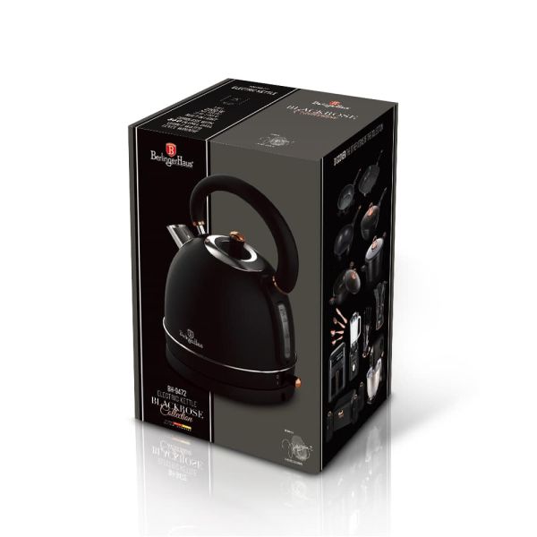 Berlinger Haus 1.8L Electric Kettle – Black Rose