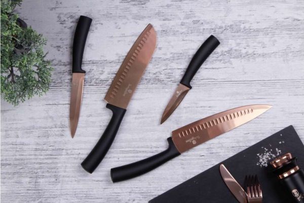 Berlinger Haus 4-Piece Knife Set – Rose Gold Berlinger Haus 4-Piece Knife Set – Rose Gold
