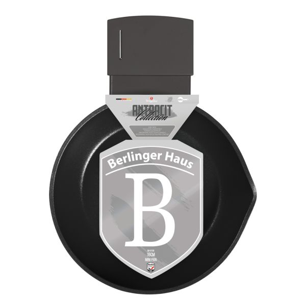 Berlinger Haus 16cm Small Frying Pan – Anthracite