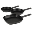 Berlinger Haus 3-Piece Frying Pan Set – Anthracite