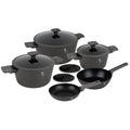 Berlinger Haus 10-Piece Cookware Set – Anthracite