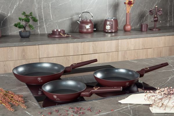 Berlinger Haus Leonardo 3-Piece Frying Pan Set