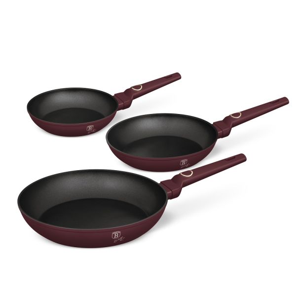 Berlinger Haus Leonardo 3-Piece Frying Pan Set