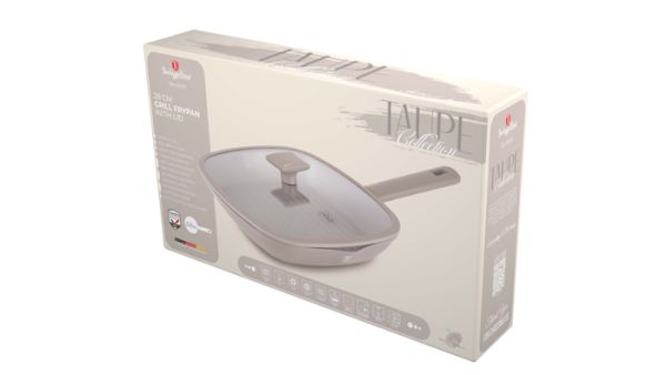 Berlinger Haus 28cm Grill Pan with Lid – Premium Cooking