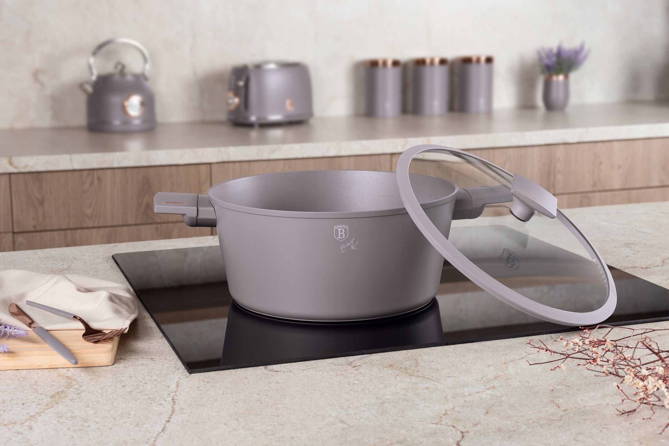 Berlinger Haus Pot with Lid – Healthy & Easy Cooking