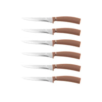 Berlinger Haus 6-Piece Steak Knife Set – Rose-Gold