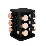 Berlinger Haus 13-Piece Spice Rack Set - Black Rose