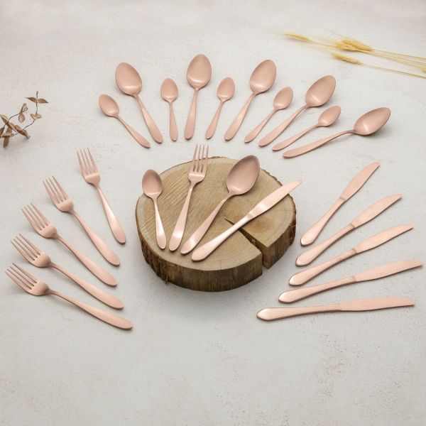 Berlinger Haus 24-Piece Cutlery Set - Rose Gold Berlinger Haus 24-Piece Cutlery Set - Rose Gold