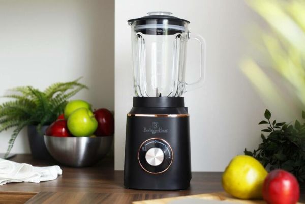 Berlinger Haus 1.5L Electric Blender – Black-Rose