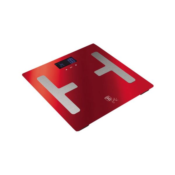 Berlinger Haus Weight & Body Fat Scale - Maroon