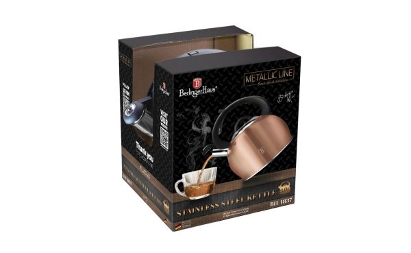 Berlinger Haus 1.8L Electric Kettle – Elegant Rose Gold