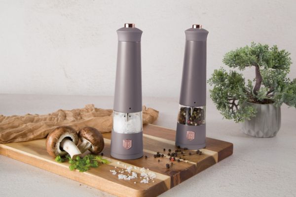 Berlinger Haus 2-Piece Electric Salt & Pepper Grinder Set
