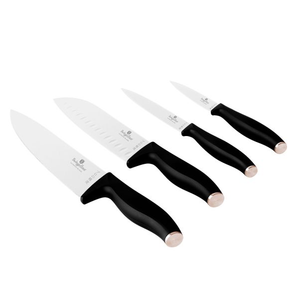 Berlinger Haus 4-Piece Knife Set Anthracite – Durable & Stylish