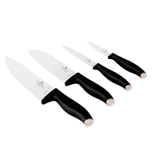 Berlinger Haus 4-Piece Knife Set Anthracite – Durable & Stylish