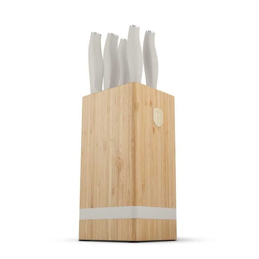 Berlinger Haus Knife Set 6pcs with Stand – Sahara Collection