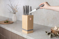 Berlinger Haus 6-Piece Knife Set with Stand – Stylish & Sharp