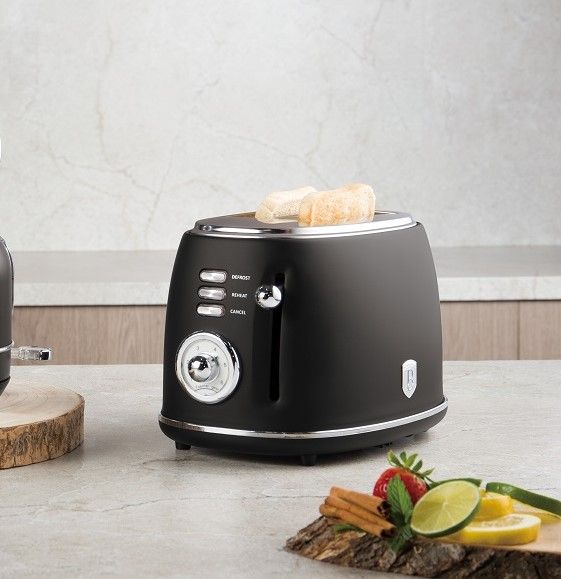Berlinger Haus Electric Toaster – Matte Black