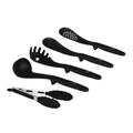 Berlinger Haus 5-Piece Kitchen Utensil Set - Matte Black