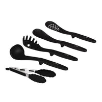 Berlinger Haus 5-Piece Kitchen Utensil Set - Matte Black