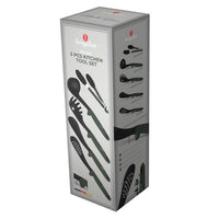 Berlinger Haus 5-Piece Kitchen Utensils Set - Matte Green