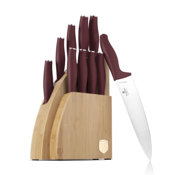 Berlinger Haus 10-Piece Knife Set with Stand - Leonardo