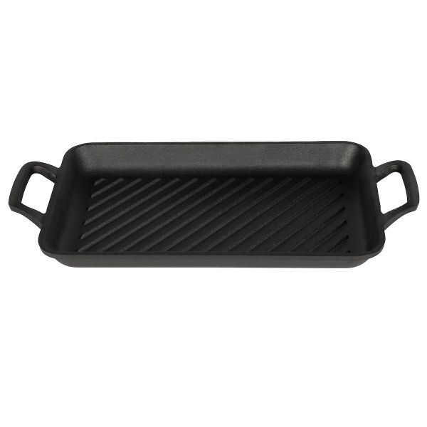 Berlinger Haus 33×22cm Cast Iron Grill Pan – Strong Mold