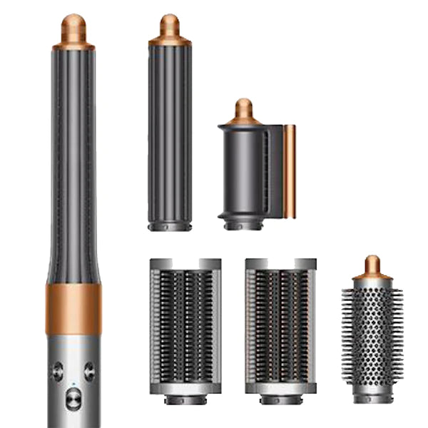 مجموعة مصفف الشعر متعدد الاستخدامات Dyson Airwrap - نيكل/نحاس