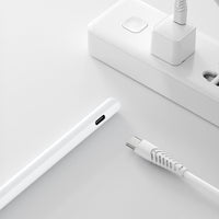 قلم WiWU Tilt بخاصية رفض راحة اليد لأجهزة آيباد - طراز Pencil W A03 مع رؤوس بديلة