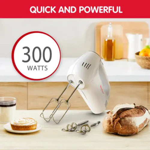 Moulinex Quick Mix Mixer - 300W - White - HM3101B1