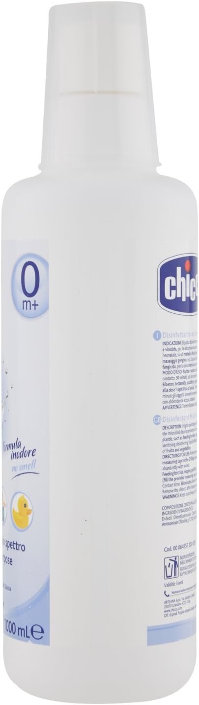 Chicco Multi-Purpose Disinfectant 1L Kills Bacteria & Fungi Chicco Multi-Purpose Disinfectant 1L Kills Bacteria & Fungi