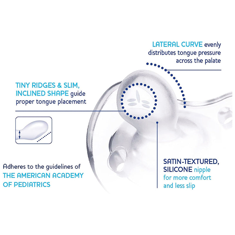 Chicco Physio Comfort 0-6M Soother Soft & Breathable - Blue Chicco Physio Comfort 0-6M Soother Soft & Breathable - Blue