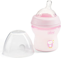 Chicco Natural Feeling Bottle 150ml Anti-Colic 0M+ - Pink