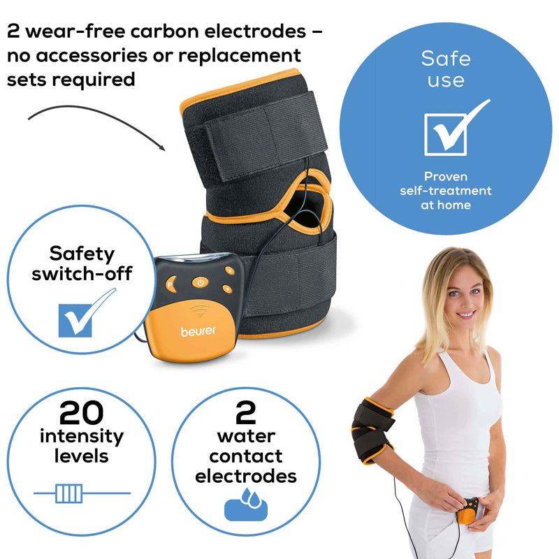 Beurer EM 29 TENS Device for Knee & Elbow Pain Relief