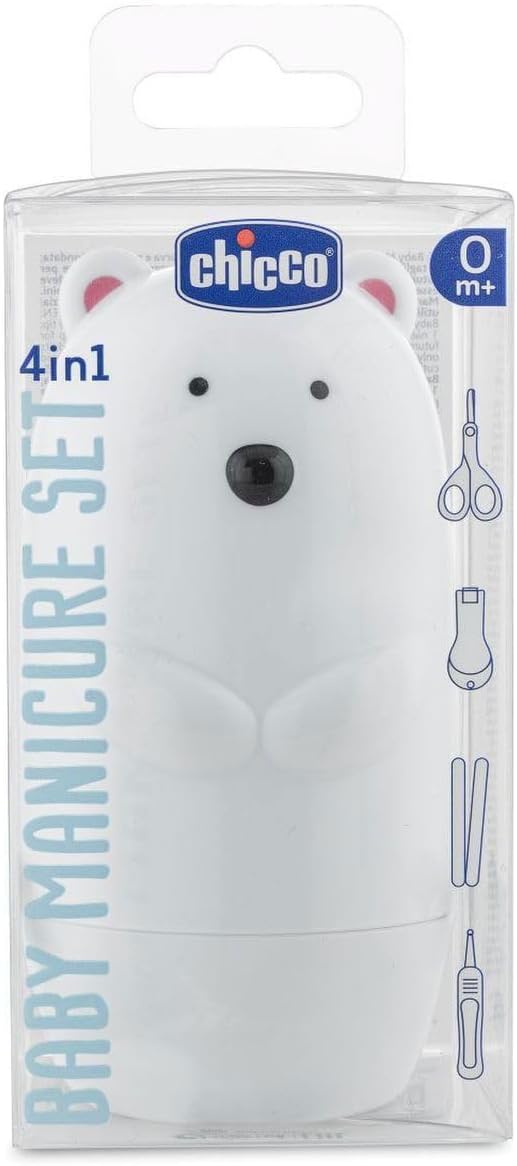 Chicco Baby Manicure Set Polar Bear Safe & Gentle Chicco Baby Manicure Set Polar Bear Safe & Gentle