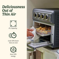 Cuisinart Air Fryer Mini Oven, 7 in 1: Air Fry, Roast, Bake, Grill 17L | TOA60U