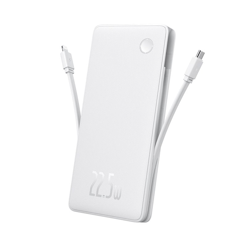 Baseus Airpow Lite Power Bank 10000mAh 22.5W Dual-Cable